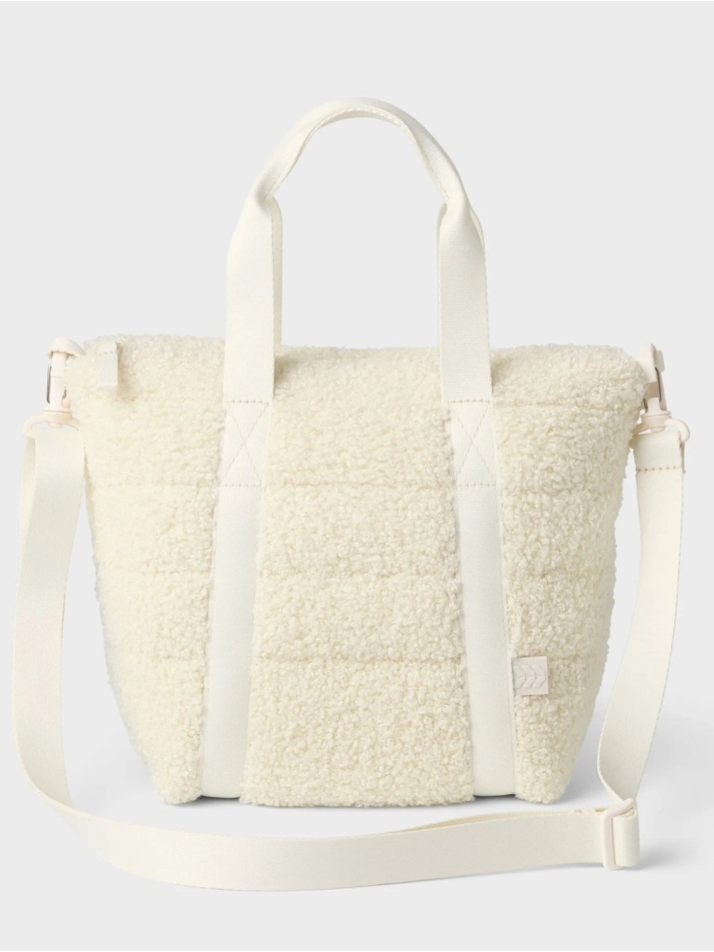 All in motion Faux Shearling Mini Tote Bag - All in Motion NWT